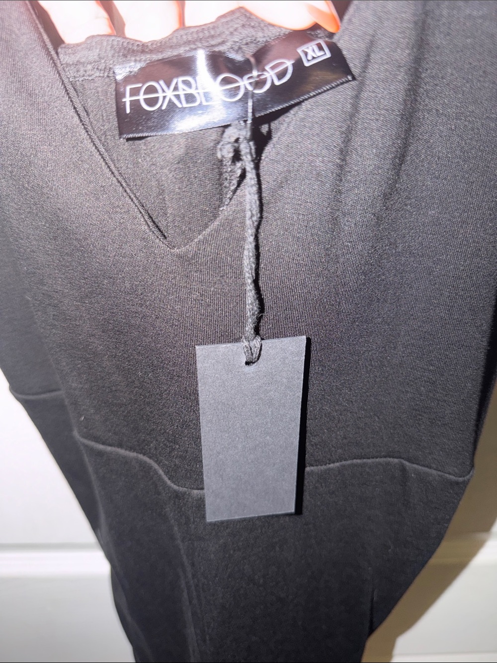 Foxblood mega flare jumpsuit - Picture 4 of 4